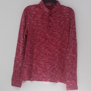 Michael Bastian Red Men's Shirt - Size Medium